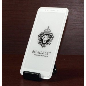 Защитное стекло 5D для Xiaomi Redmi 6 Pro (white)