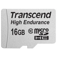 Карта памяти Transcend microSDHC High Endurance 16GB Class 10 (с адаптером) (TS16GUSDHC10V)